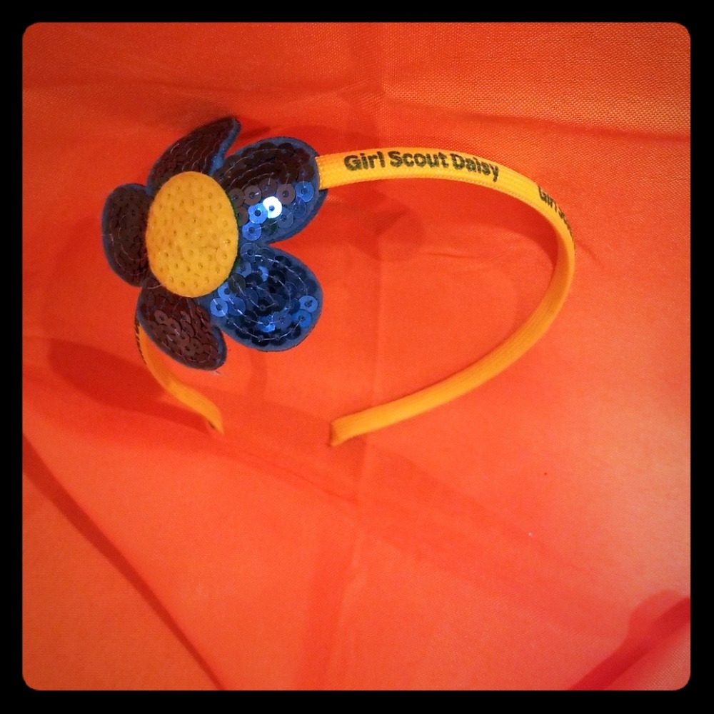 Girl scout daisy headband